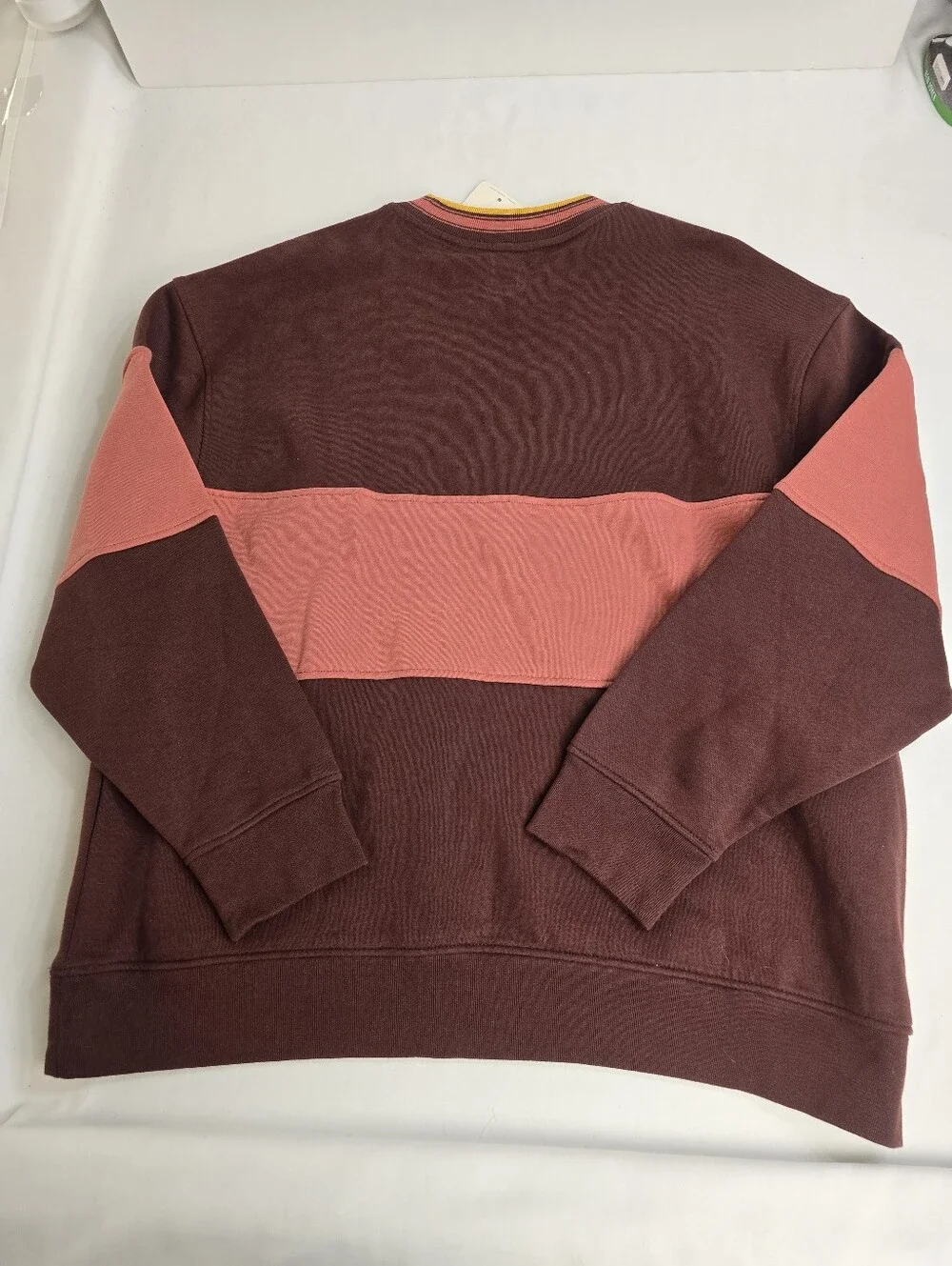 New Levi's Striped Rugby Style Crewneck Sweatshirt Size XL